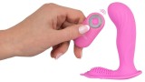 Vibrator pentru chiloti cu 10 moduri de vibratie Remote Control G-Spot Panty, SWEET SMILE
