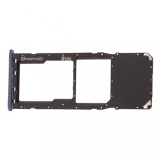 Suport SiM Samsung Galaxy A7 (2018) A750, Single SiM, Negru