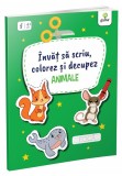 Invat sa scriu colorez si decupez &bull; Animale