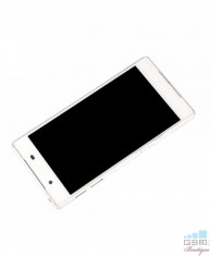 Ecran LCD Display cu Rama Sony Xperia Z5, E6603 Alb foto