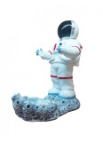Cumpara ieftin Suport Sticla Vin Astronaut 30cm Ipsos Alb - Decoratiune Masa Originala Cadou