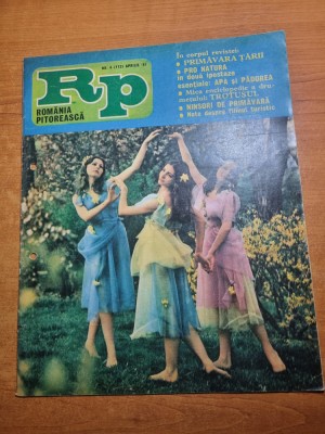 romania pitoreasca aprilie 1981-art. orasul alexandria,trotus,paltinis,bacau foto