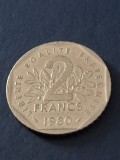 2 franci 1980 franta
