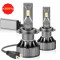 Set 2x Bec LED 9012 V20 12000LM Canbus, Alb rece, 120W, +300%, ventilator