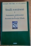 Studii rom&acirc;nești, Ion Petru Culianu, două volume