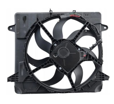GMV radiator electroventilator Jeep Wrangler, 2007-2018, motor 3.6 V6, benzina, 485; 3 pini foto