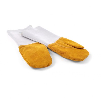 Manusi din piele pentru cuptor, lungime 46 cm, maxim la 250 C, certificare CE, Hendi, DNH556688 foto