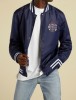 Geaca Guess, bleumarin S si M, Albastru, Poliester