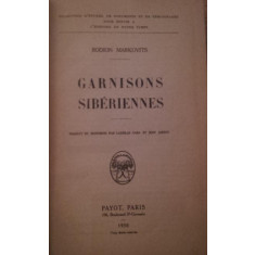 GARNISONS SIBERIENNES - RODION MARKOVITS