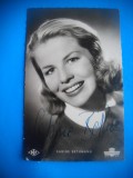 HOPCT 1560 SABINE BETHMANN-GERMANIA -ACTORI/ARTISTI-AUTOGRAF-CIRCULATA