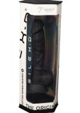 Dildo Thermo Reactive Silicon cu Memorie Dubla Densitate Negru 17.5 cm
