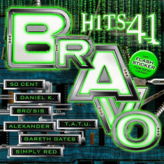 2 CD Bravo Hits 41: 50 Cent, Aaliyah, Snoop Dogg