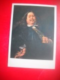HOPCT 23130- PORTRET-JACOB JORDAENS [ 1593-1678]-PICTURA FLAMANDA --FRANTA -- CP PICTURA --NECIRCULATA