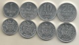 MOLDOVA SET / LOT ( 4 buc ) : 1 BAN + 5 BANI + 10 BANI + 25 BANI 2013 , a UNC / UNC