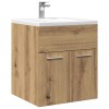 VidaXL Dulap chiuvetă baie, stejar artizanal 41x38,5x46 cm lemn