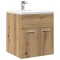 vidaXL Dulap chiuvetă baie, stejar artizanal 41x38,5x46 cm lemn