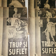 LOT 6 REVISTA TRUP SI SUFLET , ANII 30-40