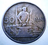 7.529 ROMANIA RPR 50 BANI 1955