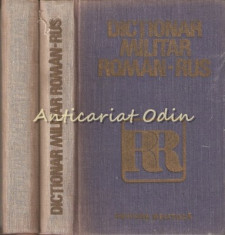 Dictionar Militar Roman-Rus, Rus-Roman - Colonel Checiches Laurentiu foto