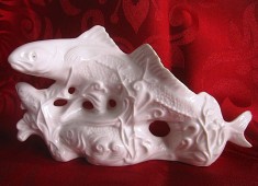 FIGURINA BIBELOU PORTELAN PESTE - PESTI 18.5 CM