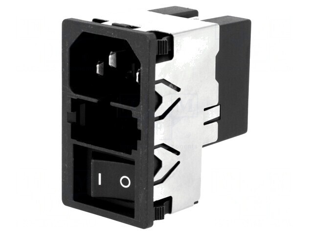Conector Alimentare AC Soclu Tată 6A 250VAC IEC 60320