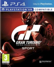 Joc Gran Turismo Sport (psvr) PS4 PlayStation 4, Second-Hand