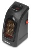 Aeroterma Mini Negru FAST KLW-007A 400W, 2 Trepte, Compacta, Incalzire Interior, Recomandat 20mp