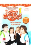 Happy Campers. Student&#039;s Book and Workbook. (clasa I) - Editura Litera