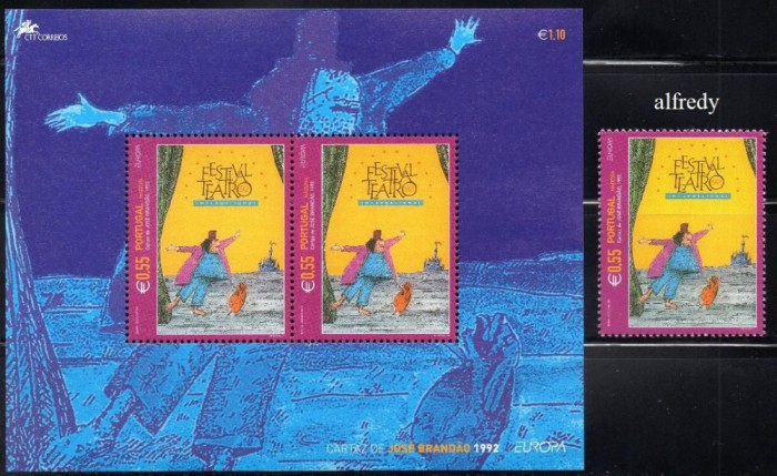 PORTUGALIA Madeira 2003, EUROPA CEPT, serie neuzată, MNH