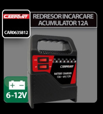 Redresor incarcare acumulator Carpoint 2/12A - 6/12V - CRD-CAR0635812 Auto Lux Edition foto