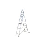 Scara aluminiu universal 2 x 11 (7511) - 3.15 m (alv), DSH 442025