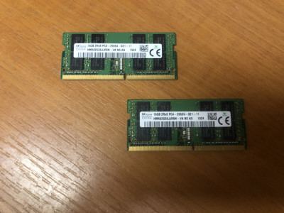 Memorie laptop Sodimm 32 Gb DDR4 Hynis, 2666 Mhz, dual, garantie foto