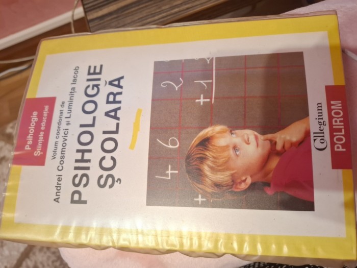 Psihologie Școlară- Andrei Cosmovici și Luminița Iacob