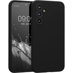 Husa Soft Touch, slim, ALC Mobile, anti soc, compatibila cu Samsung Galaxy A54 5G, Negru Tpu foto