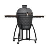 Gratar Ceramic Tenneker Comet TC-4, 45cm, Carbune, Negru, Mobil, Gradina/Terasa