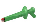 Clips de măsurare crocodil verde 16A 1kV 4mm ST&Auml;UBLI 66.9474-25