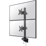 Suport Monitor de Birou Dublu, Neomounts by Newstar FPMA-D960DVBLACKPLUS, 17&quot;