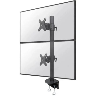 Suport Monitor de Birou Dublu, Neomounts by Newstar FPMA-D960DVBLACKPLUS, 17&amp;quot; foto