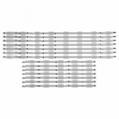 Set barete led , Televizor Samsung 55 inch , 7 barete cu 5 led-uri si 7 barete cu 8 led-uri