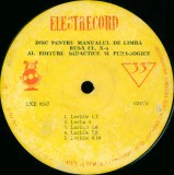 Editura Didactica Pedagogica - Disc Manualul De Limba Rusa Cl. X-a (Vinyl), Pentru copii, Electrecord