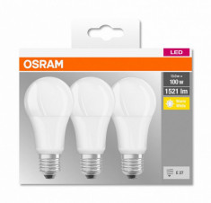 Set 3 Becuri Led Osram 4058075819412 foto