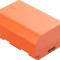 SmallRig 4969 NP-FZ100 USB-C Rechargeable Camera Battery Orange