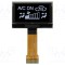 Ecran OLED grafic 1,54&quot; 128x64 RAYSTAR OPTRONICS - Dimensiune 42,04x27,22x1,41mm albă