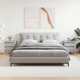 vidaXL Noptiere, 2 buc., gri sonoma, 40x35x50 cm, lemn compozit