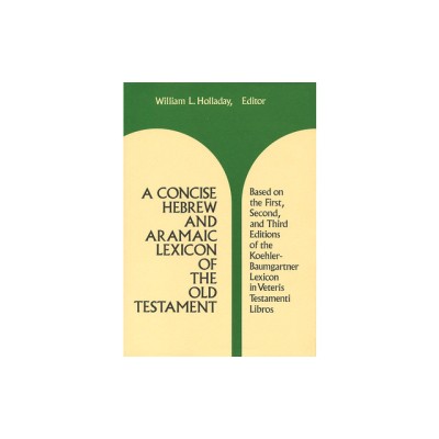 A Concise Hebrew and Aramaic Lexicon of the Old Testament foto