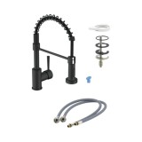 Baterie Bucătărie Negru Mat Tiber &ndash; Robinet Chiuveta