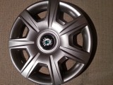 Capace Roti 15 inch Skoda Octavia Rapid Superb Yeti - Set 4 Bucati, Emblema Metalica, Gri