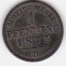 GERMANIA Prussia 1 Pfenning William I 1873 B Hannover