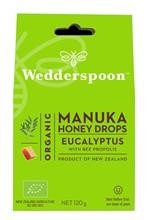 Bomboane (Dropsuri) Raw cu Miere de Manuka Eucalipt si Propolis Wedderspoon 120gr Cod: 2482wed foto