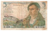 Franta 5 Francs 1943 P-98a.2 Seria 254446222